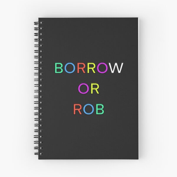 Item preview, BORROW OR ROB PALINDROME 2 designed and sold by JewelsPark.