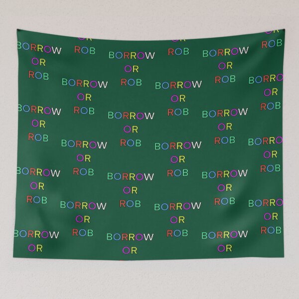 Item preview, BORROW OR ROB PALINDROME 2 designed and sold by JewelsPark.
