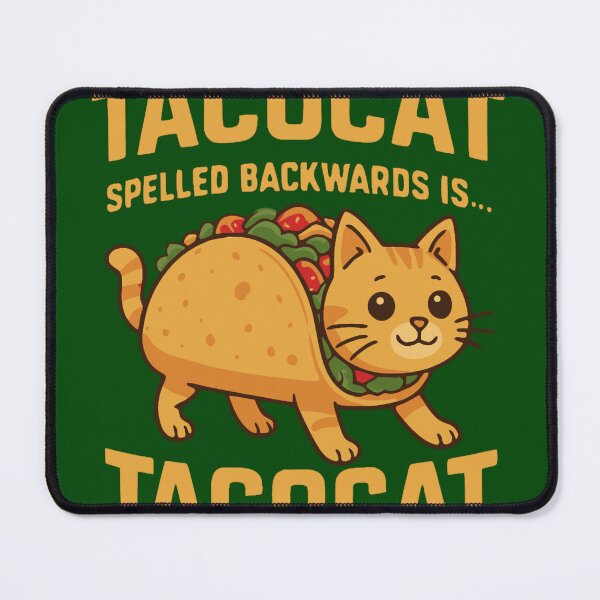 Item preview, Cute Taco Cat Funny Word Meme (2) designed and sold by JewelsPark.