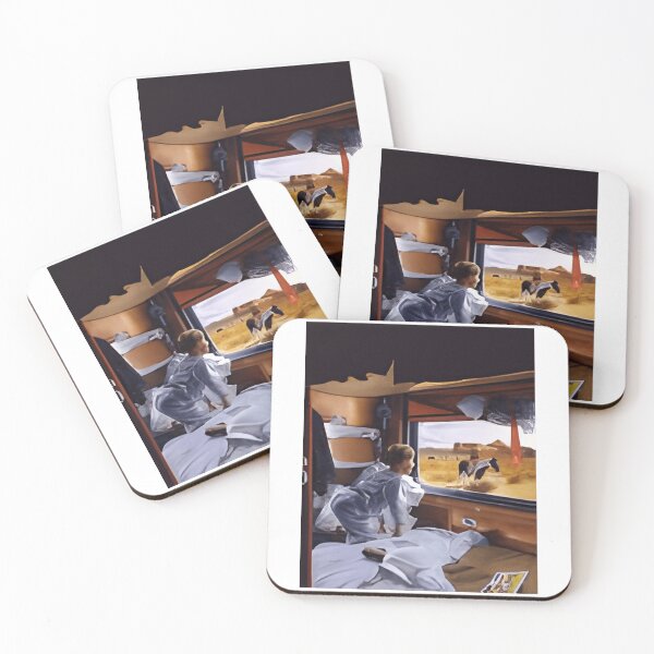 Item preview, Sleeper train morning as a child watches desert horses designed and sold by otsilibarfob.