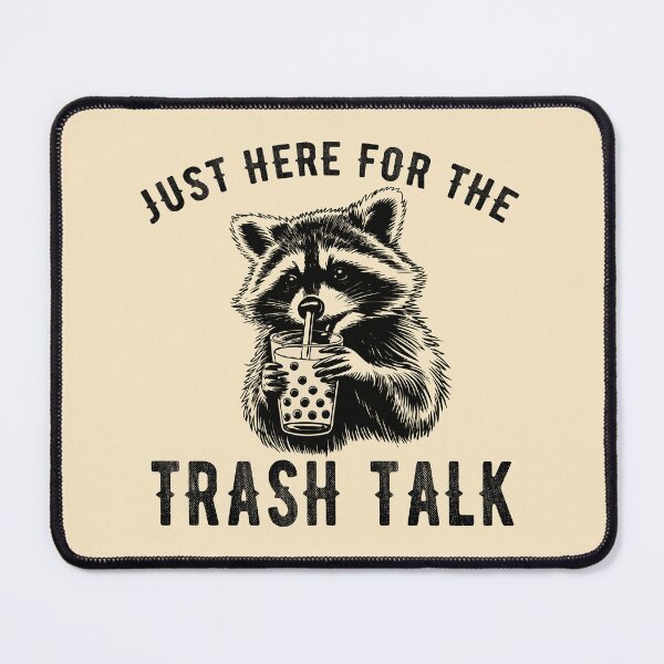 Item preview, Just Here for the Trash Talk Funny Vintage Raccoon Sarcastic designed and sold by wingstar.