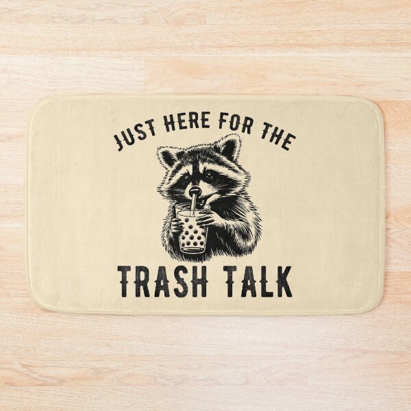 Item preview, Just Here for the Trash Talk Funny Vintage Raccoon Sarcastic designed and sold by wingstar.