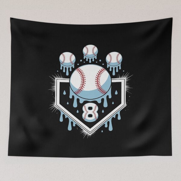 Item preview, Baseball 8 Year Old Ice Cream Drip Birthday Boy Youth designed and sold by tabdejinti.
