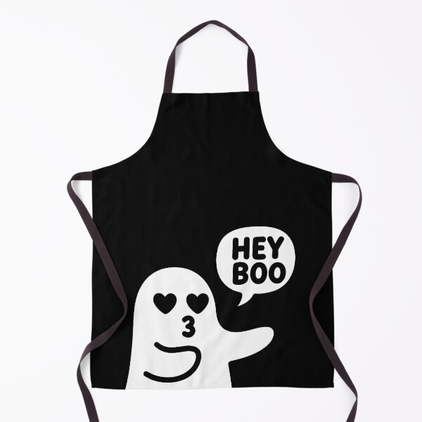 Item preview, Hey Boo Cute Ghost Love Cartoon Design designed and sold by designbykev.