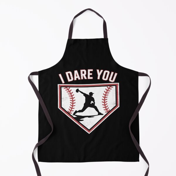 Item preview, Baseball Catcher I Dare You Home Plate designed and sold by tabdejinti.