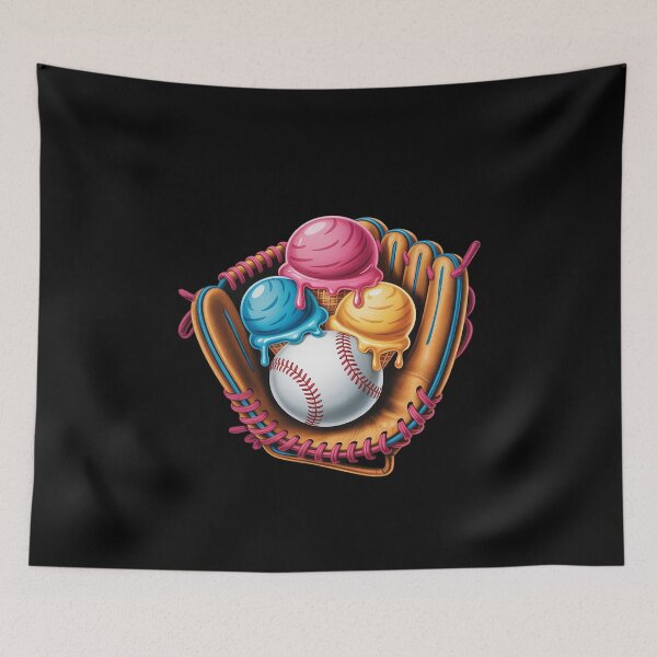 Item preview, Baseball Drip for Boys Ice Cream Drip Youth Boys Baseball designed and sold by tabdejinti.