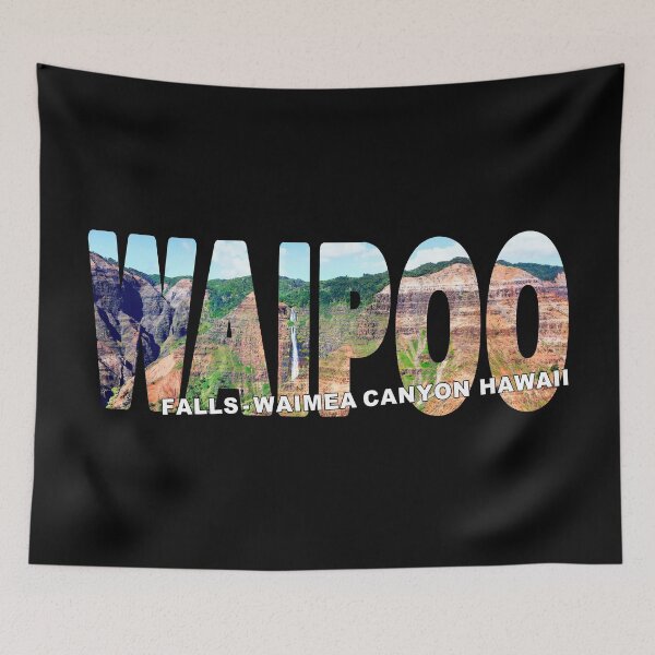 Item preview, WAIPOO FALLS Waimea Canyon Hawaii - Kauai Island State Park designed and sold by Adam Gormley.