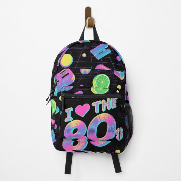 Item preview, 80's 90's I Love the 80's Aesthetic Synthwave Design designed and sold by WHITE FLAME PRINTS.