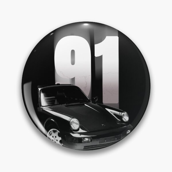Item preview, classic car 3/4 quarter view grill with big year logo on back 1991 designed and sold by dalygali.