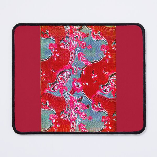 Item preview, Crimson Rococo Flourish – Courtly Silk Grandeur designed and sold by WheelieGdArt.