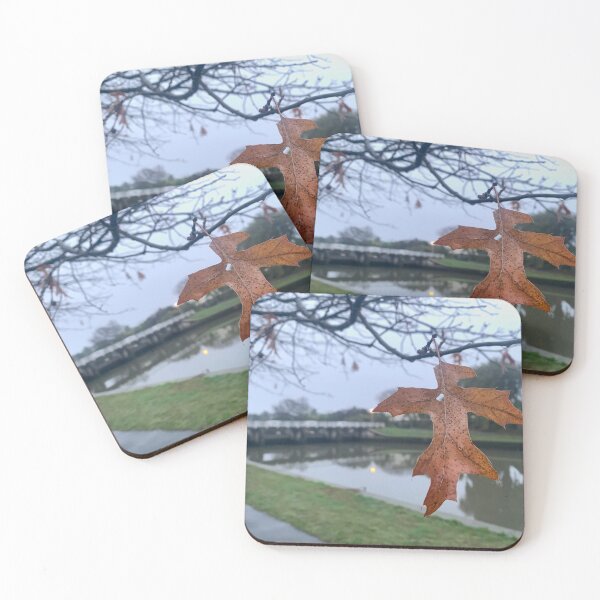Item preview, Hoja de otoño en Christchurch designed and sold by SimonCHulse.