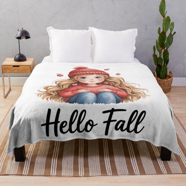Item preview, Cute Girl Thanksgiving Maple Leaf Fall Autumn Vibes designed and sold by Moon-Ape.