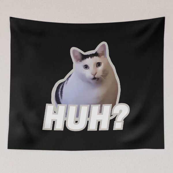 Item preview, Huh Cat Meme designed and sold by lawanoen.