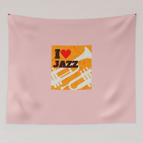 Item preview, I-Love-Jazz-Design-01 designed and sold by BenaliDjebbar43.