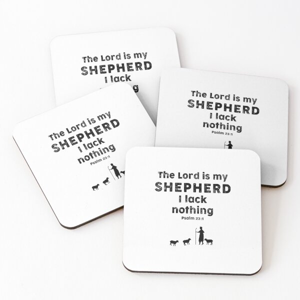 Item preview, psalm 23 The Lord is my shepherd, I lack nothing. designed and sold by corbrand.
