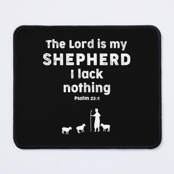 Item preview, psalm 23 The Lord is my shepherd, I lack nothing. designed and sold by corbrand.