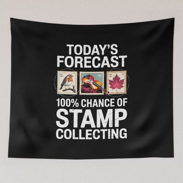 Item preview, Stamp Collecting for Collectors Today's Forecast designed and sold by VENOM0RIOT.