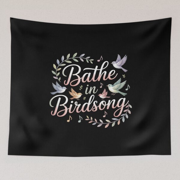Item preview, Bathe in Birdsong Bird Watching designed and sold by BiellaSar.