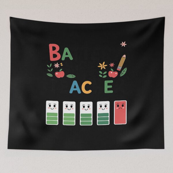 Item preview, Battery Life of a School Teacher School Week Back to School designed and sold by BiellaSar.