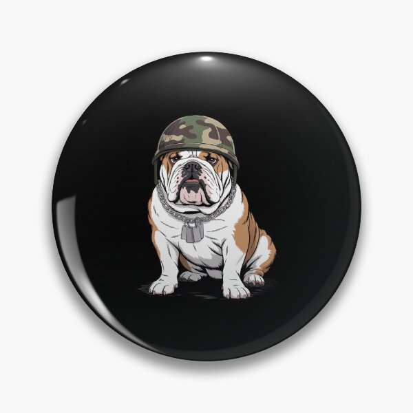 Item preview, Battlefield Bulldog Look for USA and Military Lovers designed and sold by BiellaSar.