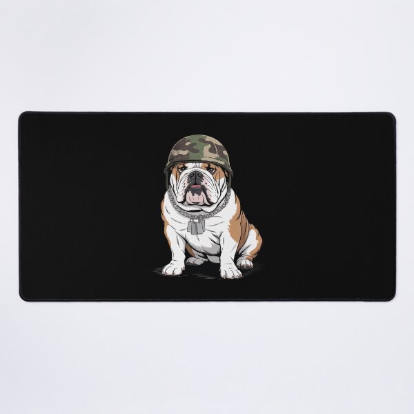 Item preview, Battlefield Bulldog Look for USA and Military Lovers designed and sold by BiellaSar.