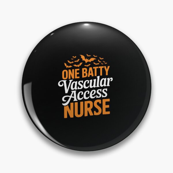 Item preview, Batty Vascular Access Nurse Halloween PICC IV Therapy Spooky designed and sold by BiellaSar.