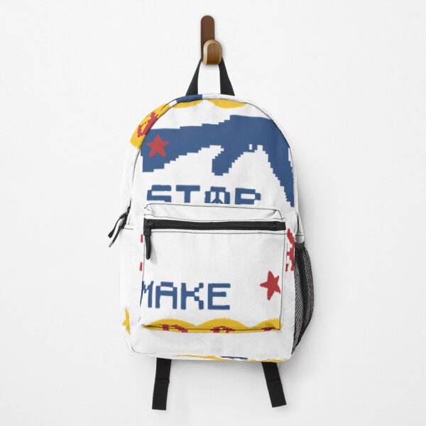 Item preview, Make Peace Stop War Pixel Protest Art designed and sold by JennifesAndres.
