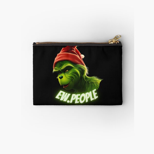 Item preview, Grinch Ew People Christmas Mood Sticker designed and sold by TREYA ALLEN.