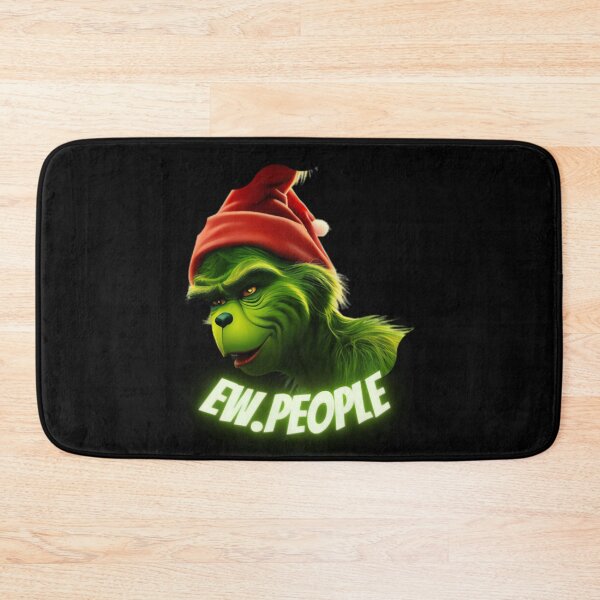 Item preview, Grinch Ew People Christmas Mood Sticker designed and sold by TREYA ALLEN.