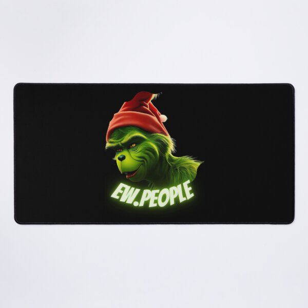 Item preview, Grinch Ew People Christmas Mood Sticker designed and sold by TREYA ALLEN.