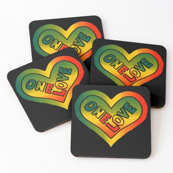 Item preview, One Love Heart (Reggae) designed and sold by ericked2007.