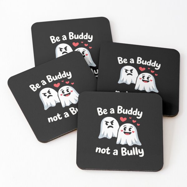 Item preview, Be A Buddy Not A Bully Boo Ghost Halloween Anti Bullying designed and sold by BiellaSar.