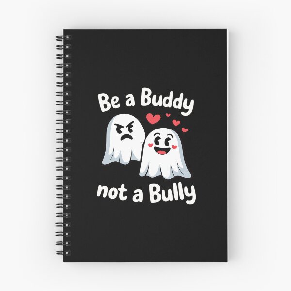 Item preview, Be A Buddy Not A Bully Boo Ghost Halloween Anti Bullying designed and sold by BiellaSar.