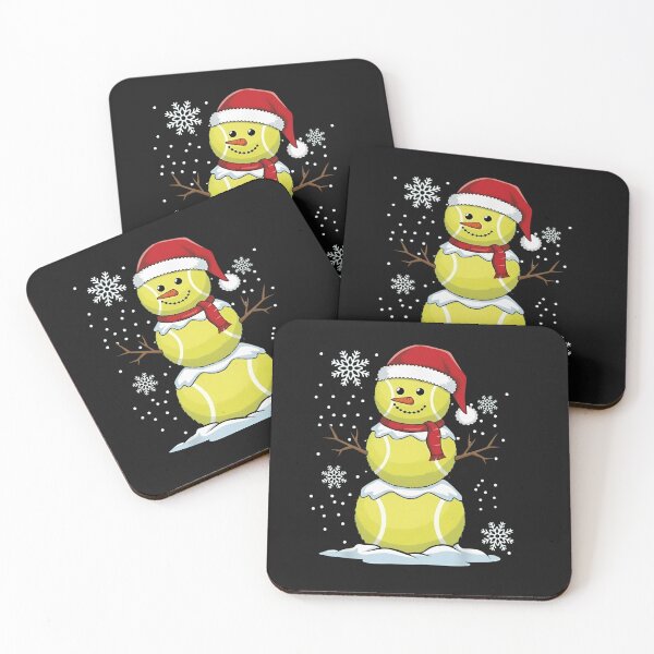 Item preview, Funny Tennis Ball Snowman Christmas Tee designed and sold by LashondaGreen89.