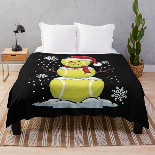 Item preview, Funny Tennis Ball Snowman Christmas Tee designed and sold by LashondaGreen89.