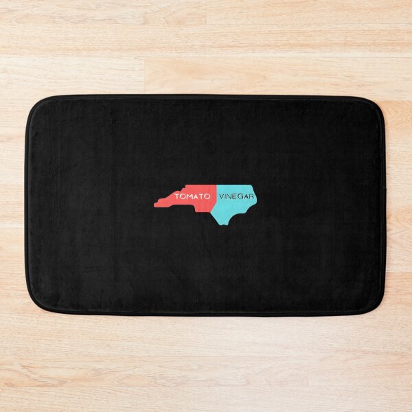Item preview, North Carolina BBQ Barbeque Map designed and sold by JoaoAlvesSilva.