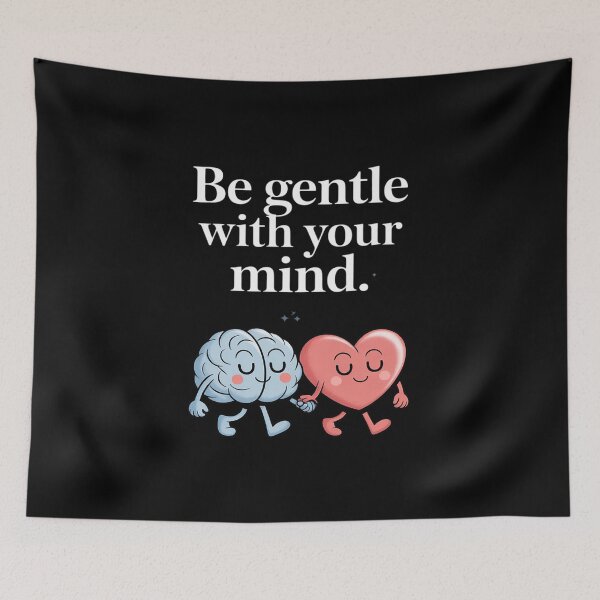 Item preview, Be Gentle With Your Mind Mental Health designed and sold by BiellaSar.