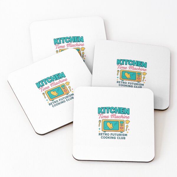 Item preview, Kitchen Time Machine – Retro Futurism Cooking Club” designed and sold by OliveDes.