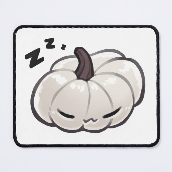 Item preview, Sleepy White Pumpkin designed and sold by Chloe Halikias.