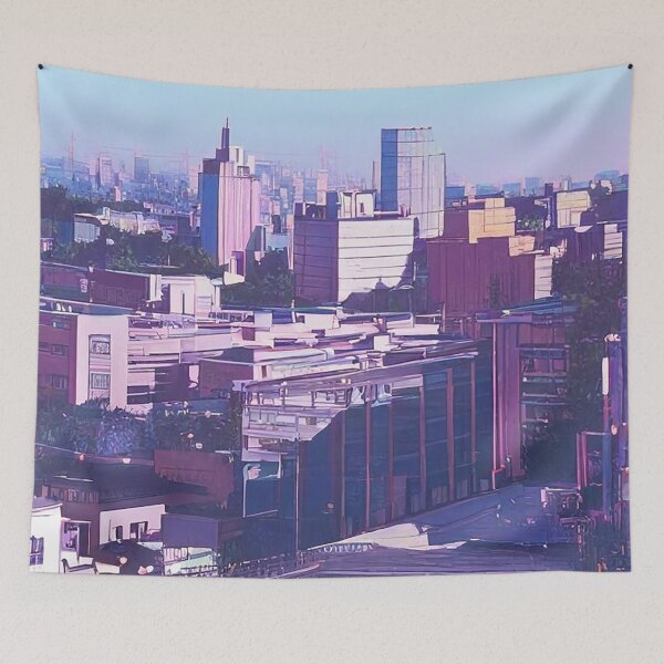 Item preview, Tokyo in Pastel Light designed and sold by ArtisticAve.