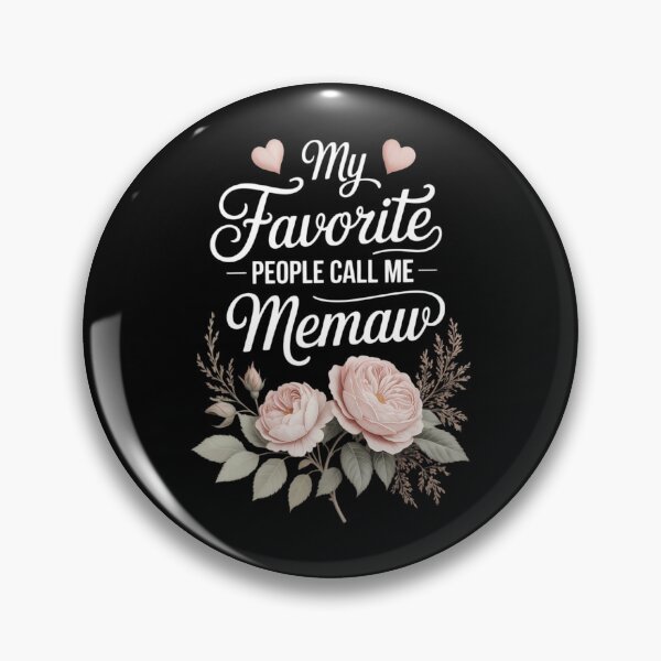 Item preview, My Favorite People Call Me Memaw Floral Mother's Day designed and sold by VENOM0RIOT.