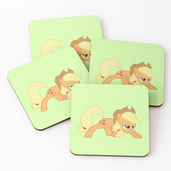 Item preview, Applejack action pose designed and sold by DewDonuts.
