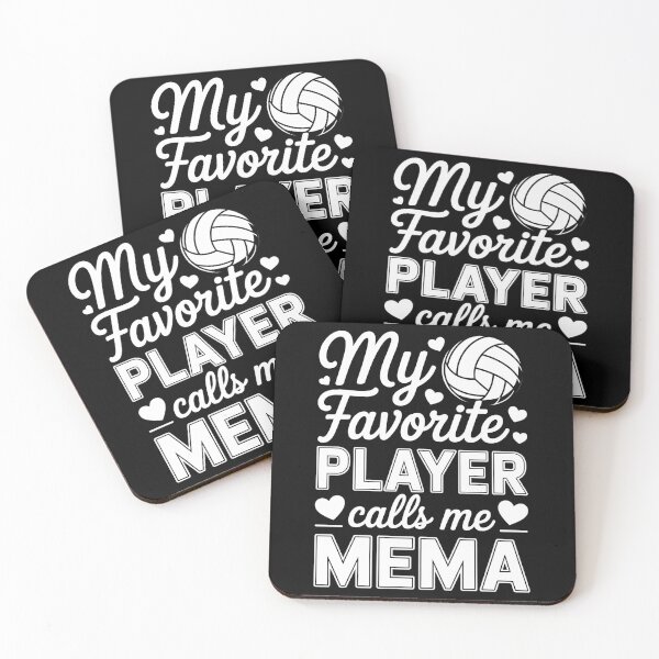 Item preview, My Favorite Player Calls Me Mema Volleyball Player designed and sold by VENOM0RIOT.