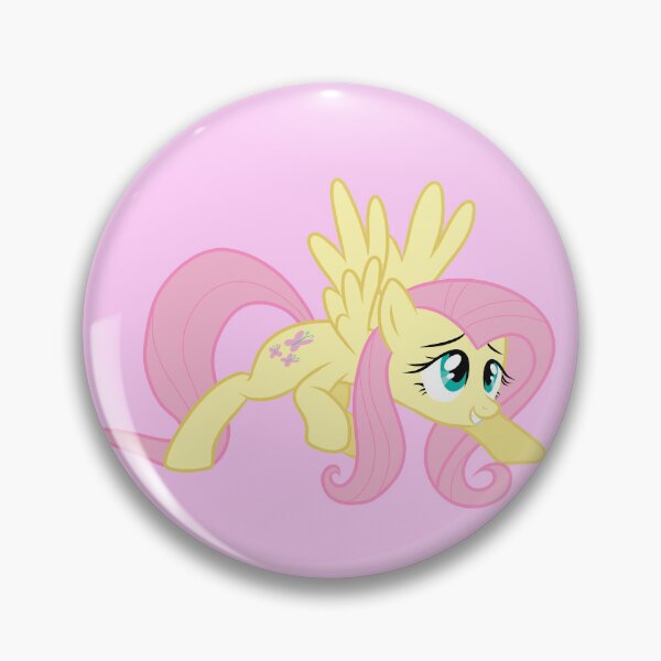 Item preview, Fluttershy action pose designed and sold by DewDonuts.