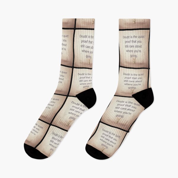 Item preview, Doubt is the quiet proof that you still care about where you're going. designed and sold by vagar.
