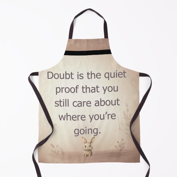 Item preview, Doubt is the quiet proof that you still care about where you're going. designed and sold by vagar.