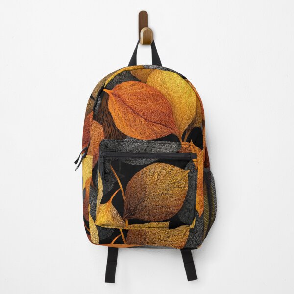 Item preview, Golden Autumn And Orange Leaves Textured Organic Art designed and sold by DEC02.