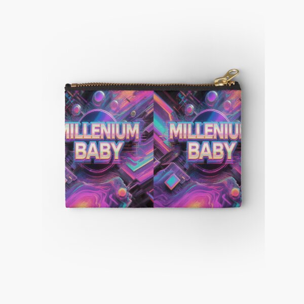 Item preview, MILLENIUM BABY Y2K 2000's Synthwave Design designed and sold by WHITE FLAME PRINTS.