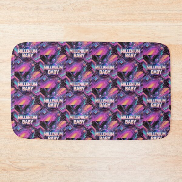 Item preview, MILLENIUM BABY Y2K 2000's Synthwave Design designed and sold by WHITE FLAME PRINTS.