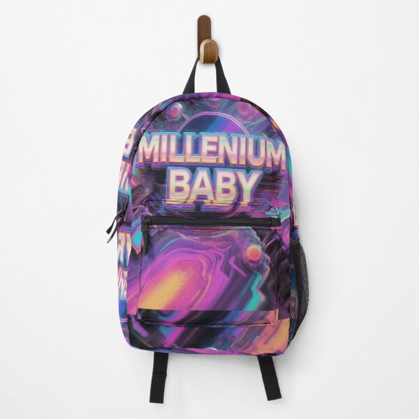 Item preview, MILLENIUM BABY Y2K 2000's Synthwave Design designed and sold by WHITE FLAME PRINTS.